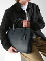 Porte-documents Flandres 1 Compartiment Cuir Etrier Bleu flandres EFLA8251-vue-porte