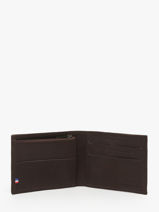 Leather Wallet Oil Etrier Brown oil EOIL102-vue-porte