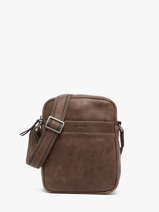 Leather Spider Crossbody Bag Etrier Brown spider ESPI704M