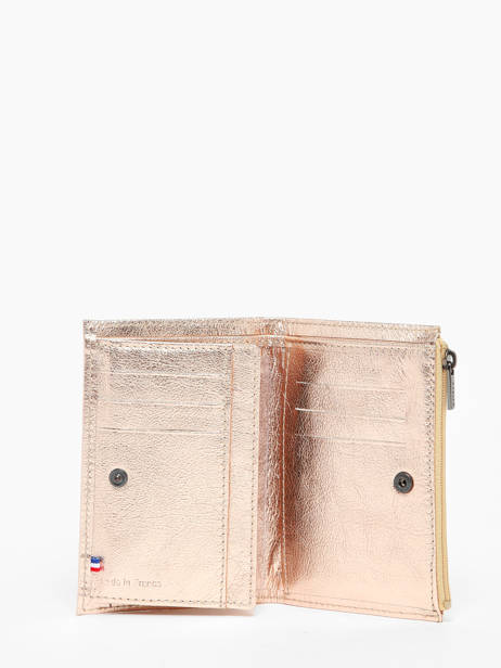 Portefeuille Leather Etincelle Irisée Etrier Pink etincelle irisee EETI619 other view 1