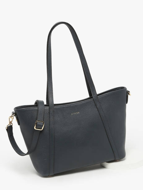 Sac Porté épaule S Tradition Cuir Etrier Bleu tradition ETRA060S vue secondaire 2