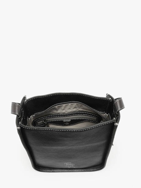 Shoulder Bag S Foudre Leather Etrier Black foudre EFOD087S other view 3