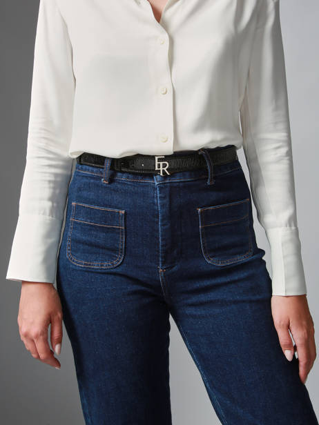 Adjustable Belt Jolly Leather Etrier Black jolly EJOL414C other view 1