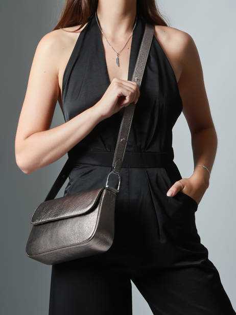 Shoulder Bag Jolly Leather Etrier Brown jolly EJOL145S other view 2