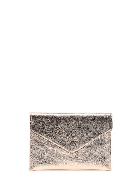 Leather Wallet Etincelle Irisée Etrier Gold etincelle irisee EETI054